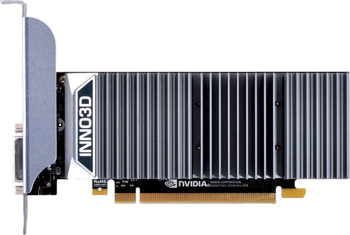 Видеокарта Inno3D GeForce GT 1030 0dB 2GB GDDR5 [N1030-1SDV-E5BL] - фото
