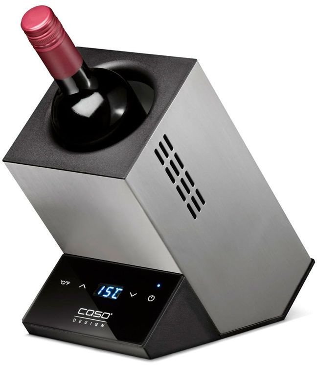 Охладитель для шампанского/вина CASO WineCase One Inox - фото2
