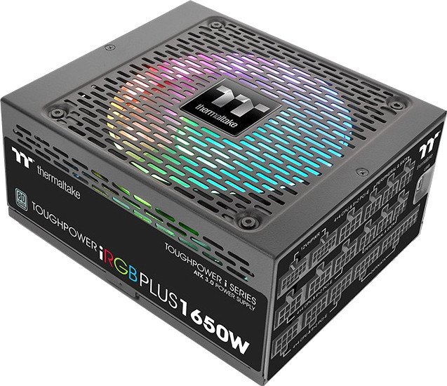 Блок питания Thermaltake Toughpower iRGB Plus 1650W Titanium TT Premium Edition PS-TPI-1650F3FDTE-1 - фото