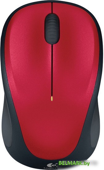 Мышь Logitech Wireless Mouse M235 Red (910-002497) - фото
