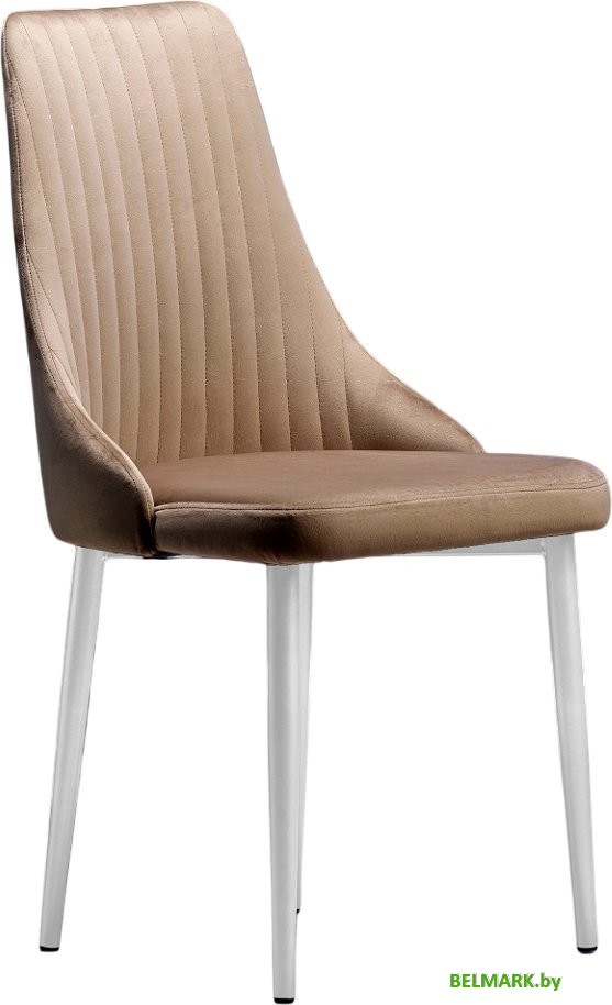 Стул Памир Руссо F08 (бежевый/белая опора/поворотный) - фото