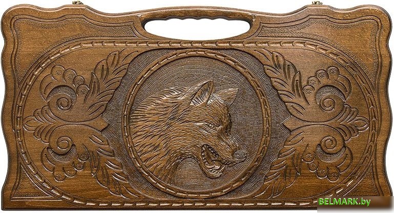 Шашки/нарды Haleyan Волк kh052-6 - фото