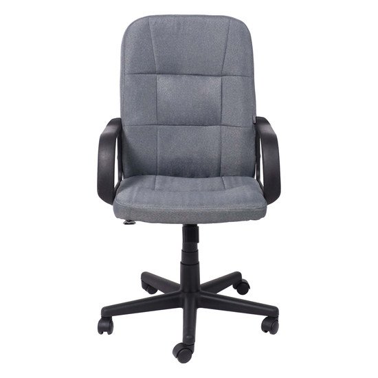 Кресло AksHome Leonidas (пластик/ткань, темно-серый) - фото2