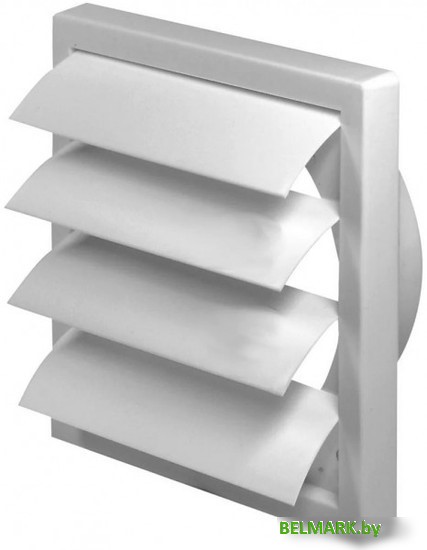 Вентиляционная решетка Awenta TN4 19x19/d125 (белый) - фото