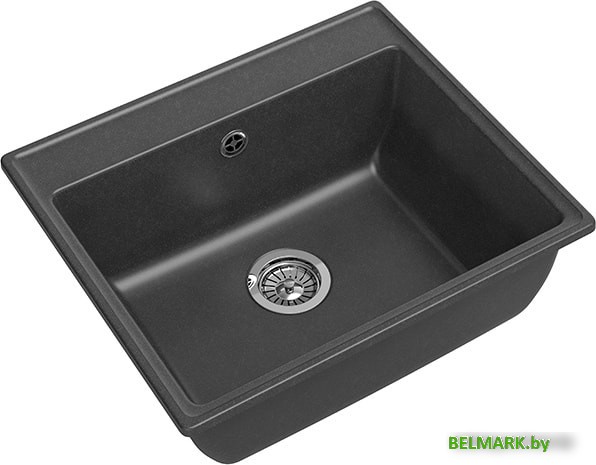 Кухонная мойка GranFest GF-V-580 (графит) - фото