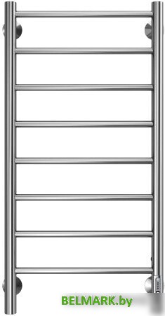 Полотенцесушитель TERMINUS Аврора П8 400x850 электро (хром) - фото