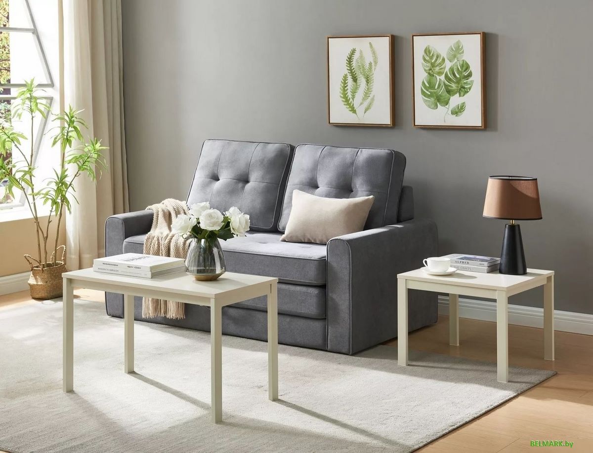 Журнальный столик Signal Frost L4 (белый/белый) - фото2