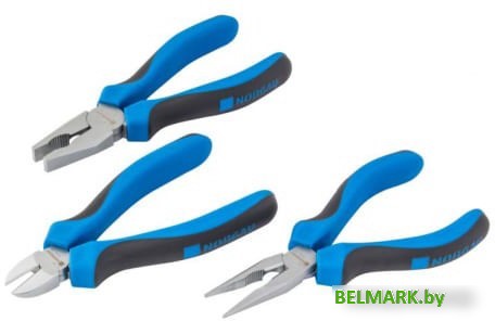 Набор пассатижей Norgau NPS-246 (3 предмета) - фото