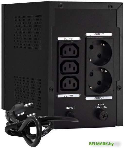 Источник бесперебойного питания ExeGate SpecialPro UNB-1200.LED.AVR.2SH.3C13 EX292793RUS - фото2