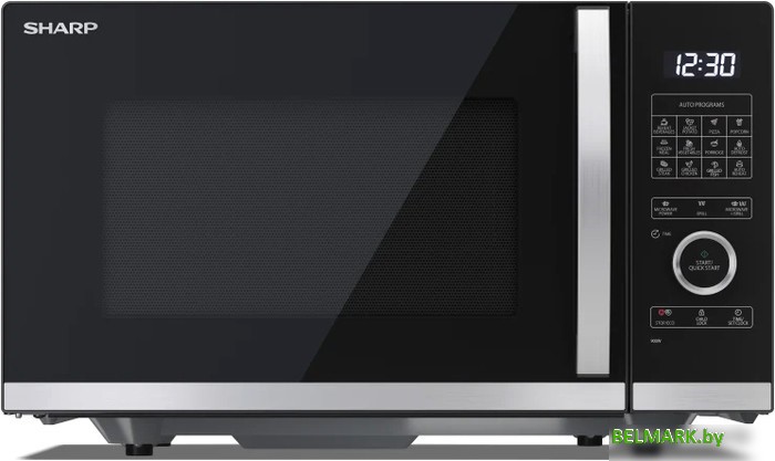 Микроволновая печь Sharp YC-QG254AE-B - фото
