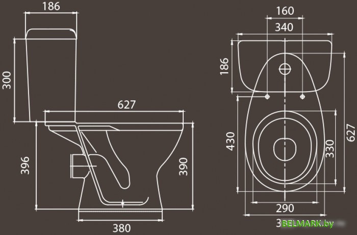 Унитаз Santeri Pro 1.P215.5.S00.00B.F - фото2