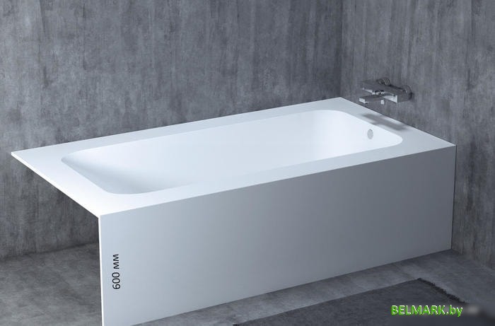 Ванна Salini Orlando Vasta 190x100 102024M (S-Stone, матовый) - фото2