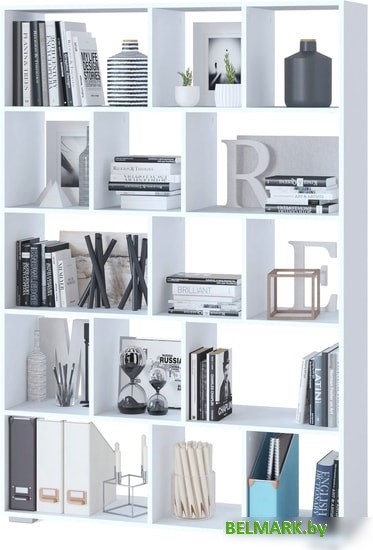 Стеллаж Сокол СТ-15 (белый) - фото