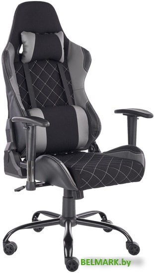 Кресло Halmar Drake (черный/серый) - фото