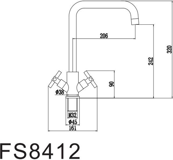 Смеситель Fmark FS8412 - фото2