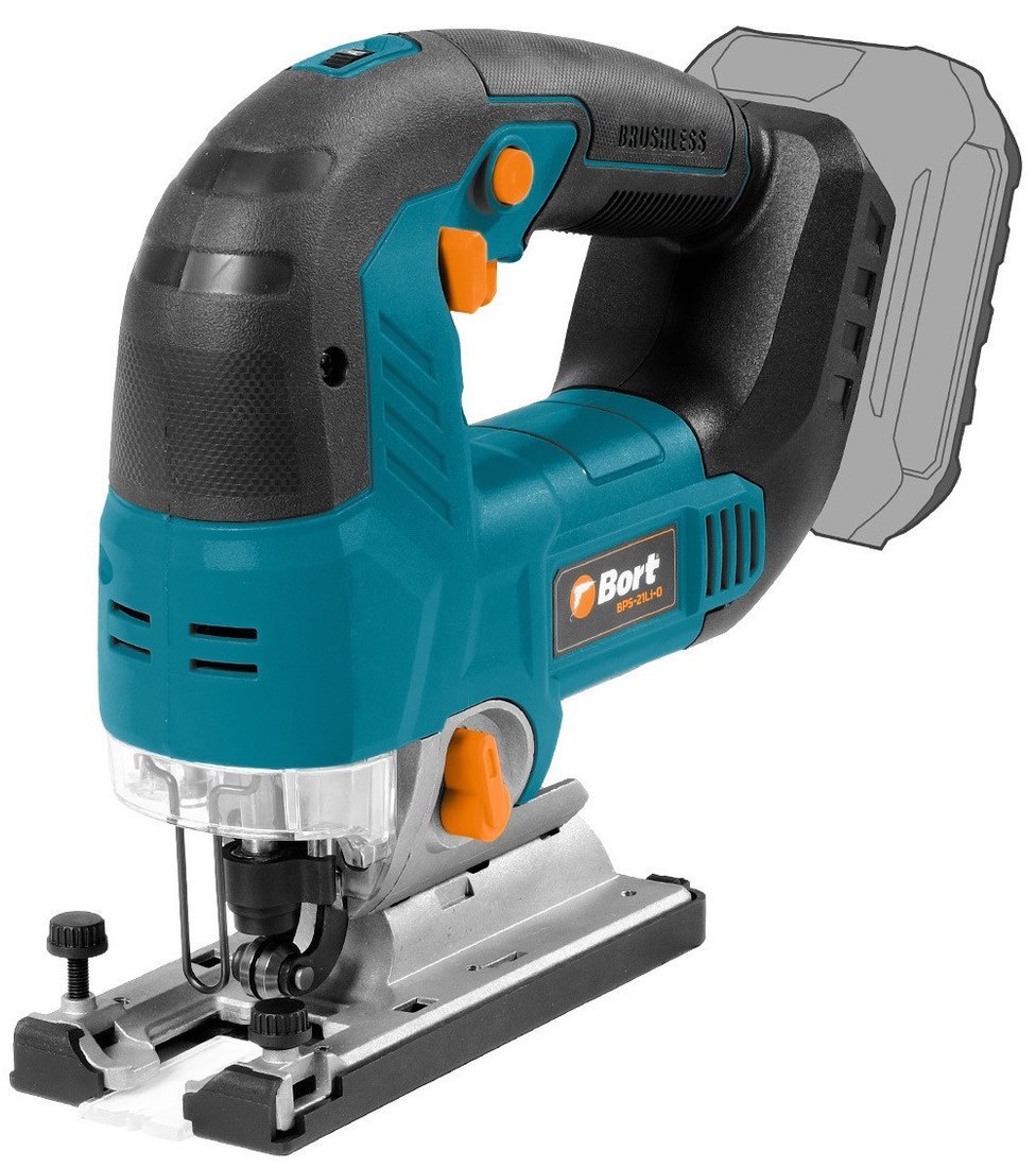 Электролобзик Bort BPS-21Li-0 (без АКБ) - фото
