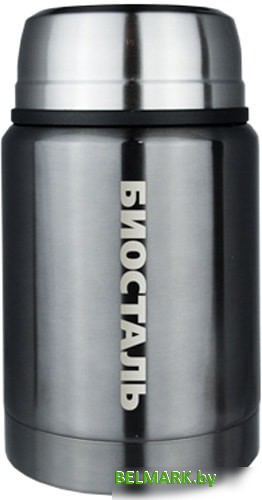 Термос для еды BIOSTAL NTS-500V 0.5л (серый) - фото