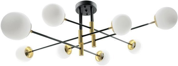 Люстра средней высоты Aitin Pro НПБ 02-8х60-101 X20993/8 - фото