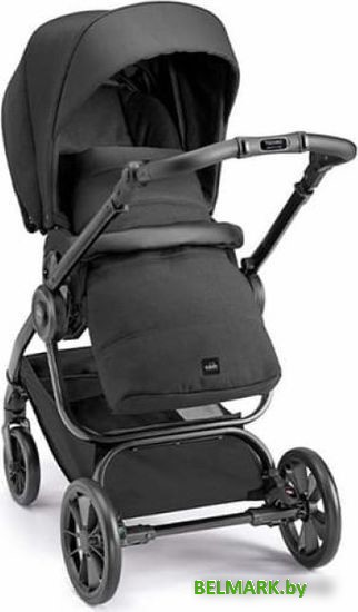 Универсальная коляска CAM Infinito (2 в 1, черный/рама матовый черный) - фото2