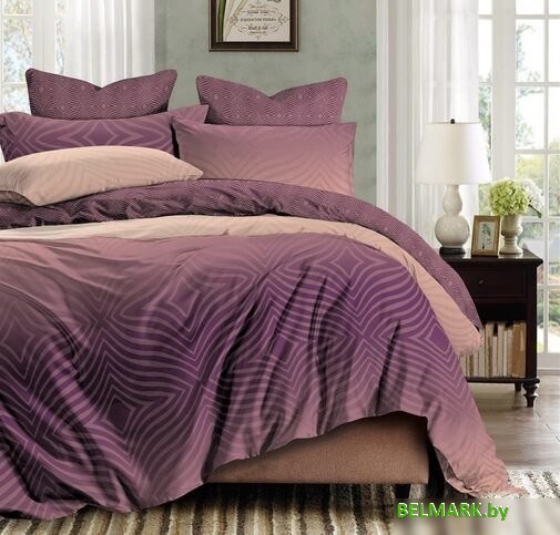 Постельное белье Реноме 2сп Темно-синяя коллекция New St-2564 (сатин) - фото