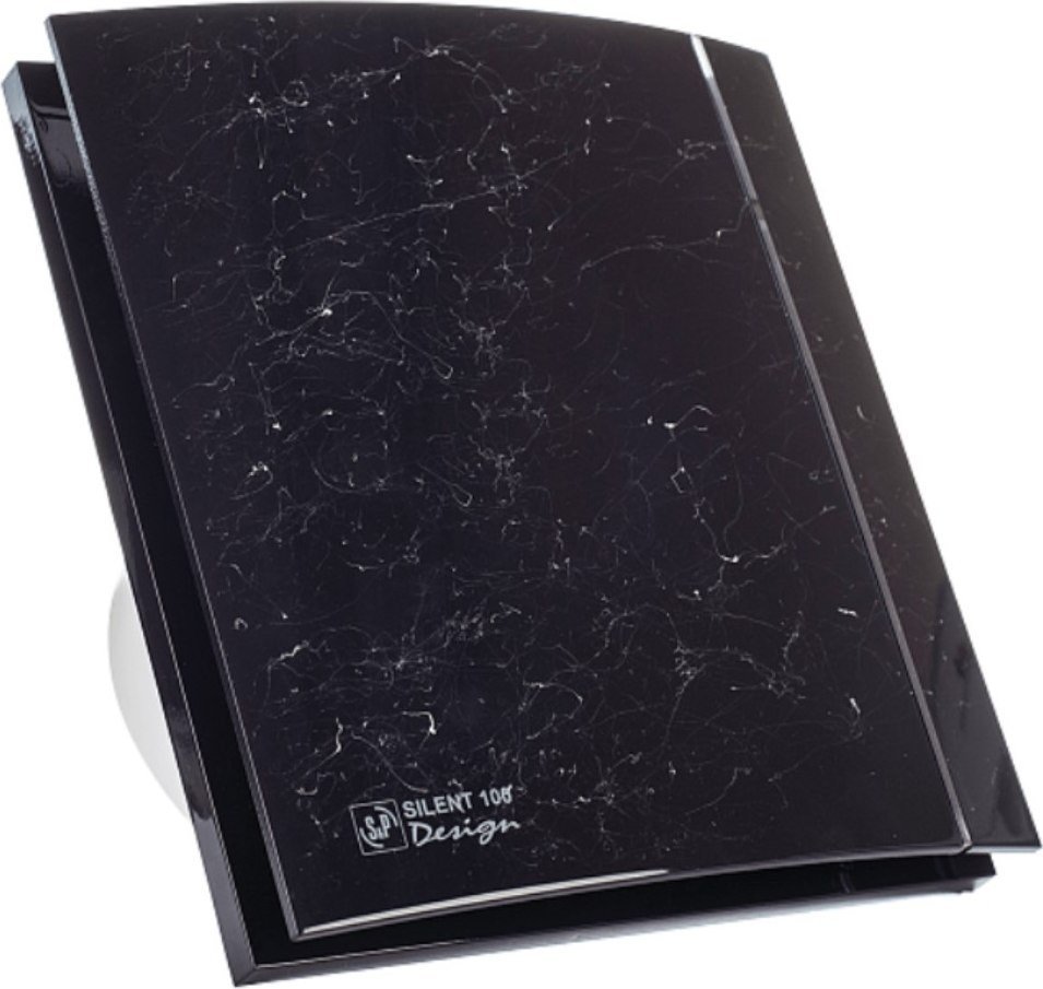 Осевой вентилятор Soler&Palau Silent-100 CRZ Marble Black Design 5210401500-434900 - фото2
