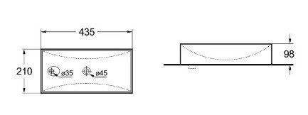 Умывальник SantiLine SL-2023L - фото2