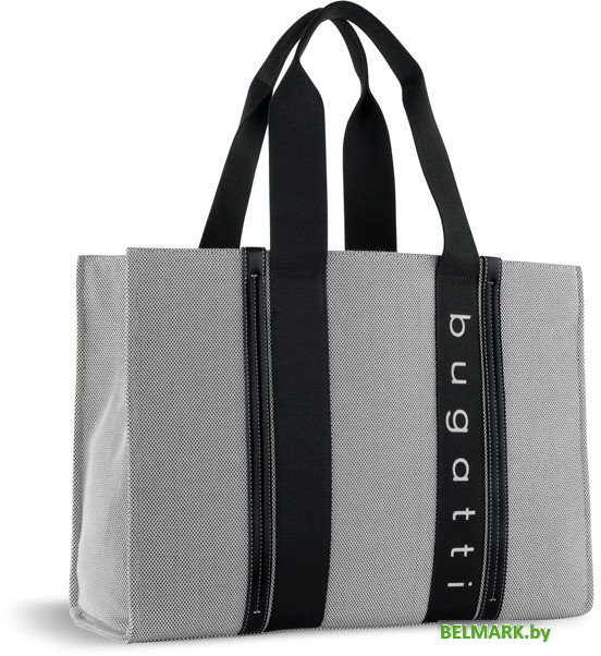 Женская сумка Bugatti Ambra 49539001 (серый/черный) - фото2