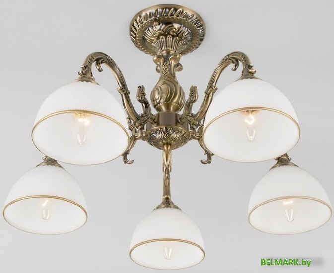 Подвесная люстра Евросвет 60106/5 (Античная бронза) - фото2