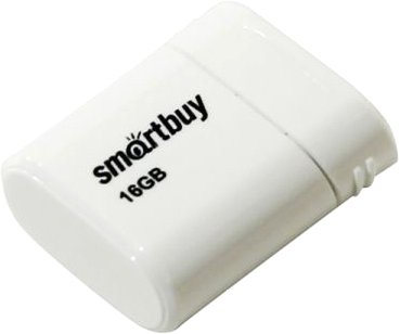 USB Flash Smart Buy Lara White 16GB [SB16GBLARA-w] - фото