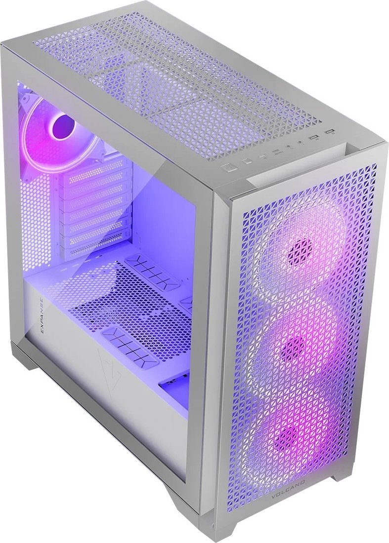 Корпус MODECOM Volcano Expanse T Apex ARGB Midi (белый) - фото2