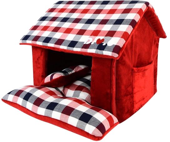 Домик Puppia Beaufort House PASA-AU1619-WN-FR (красный) - фото