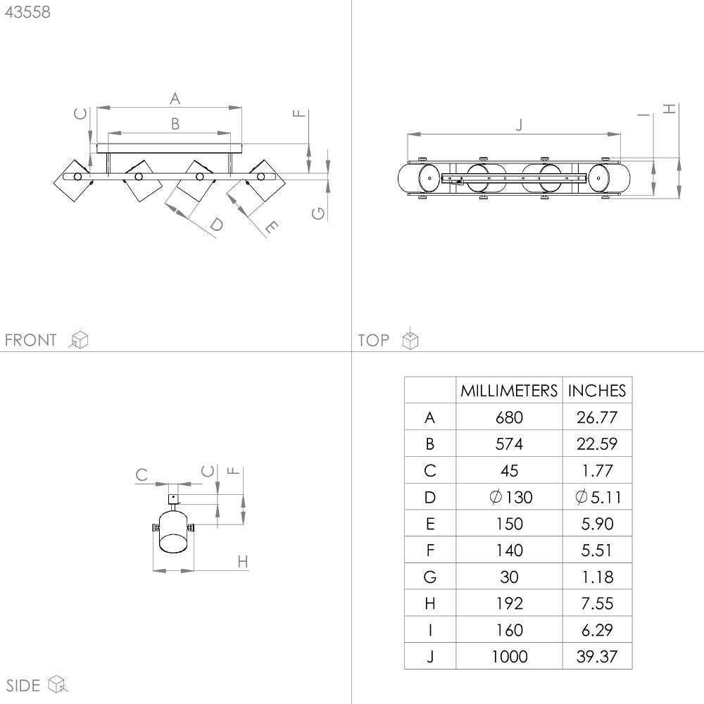Спот Eglo Hornwood 43558 - фото2