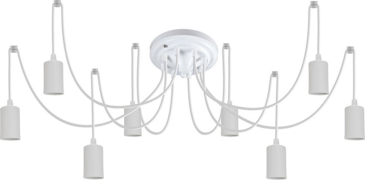 Люстра средней высоты Lumix 2061/8 (белый) - фото