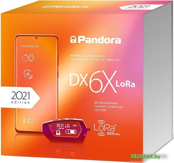 Автосигнализация Pandora DX-6x LoRa - фото
