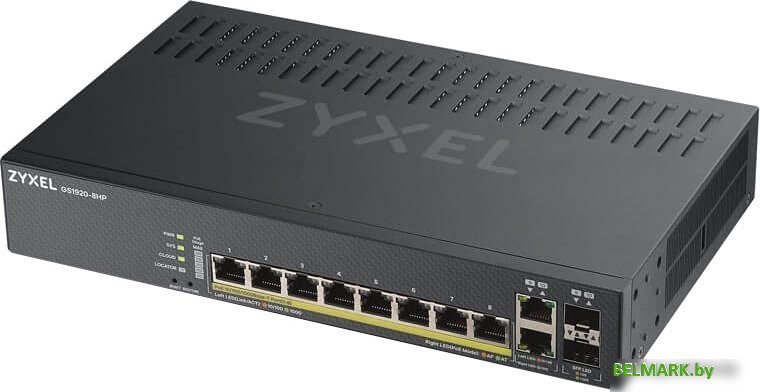 Настраиваемый коммутатор Zyxel GS1920-8HPv2 - фото