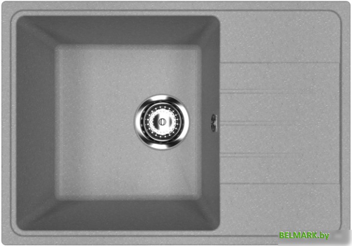 Кухонная мойка Practik PR-M 600-003 (светло-серый) - фото