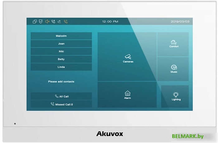 Монитор Akuvox C313S (белый) - фото