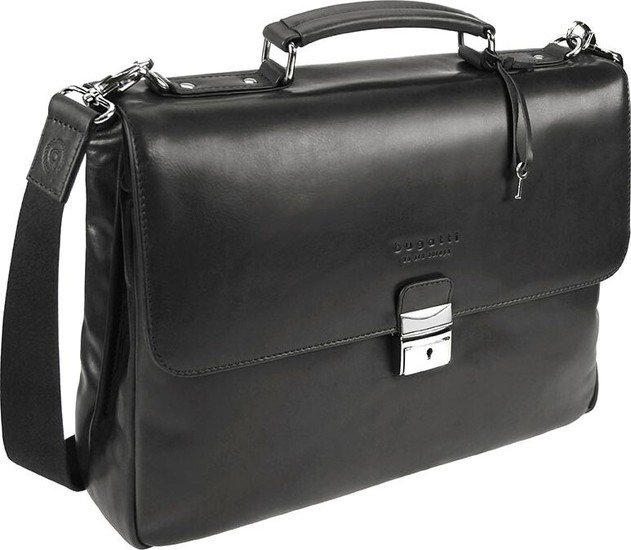 Портфель Bugatti Romano 49399101 (черный) - фото