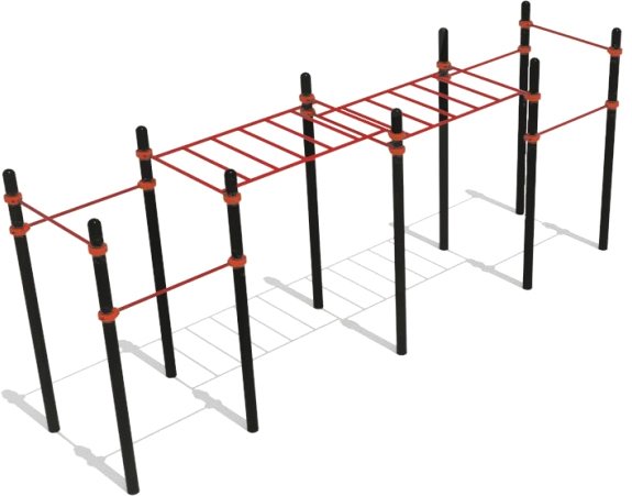 Рукоход Dinamika классический двухуровневый ZSO-001907 - фото