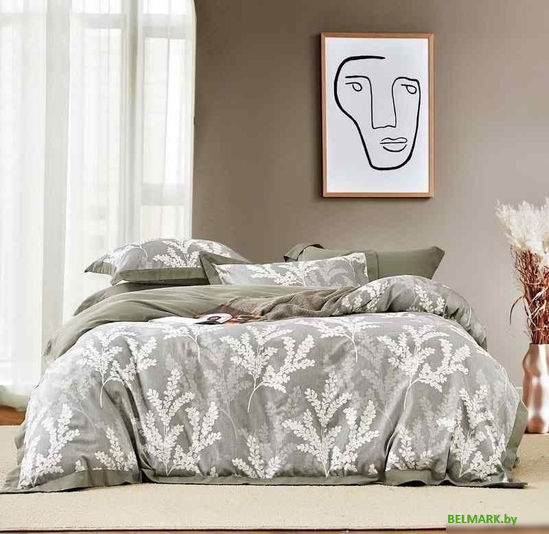 Постельное белье Реноме 2сп Темно-синяя коллекция St-2446 (сатин) - фото