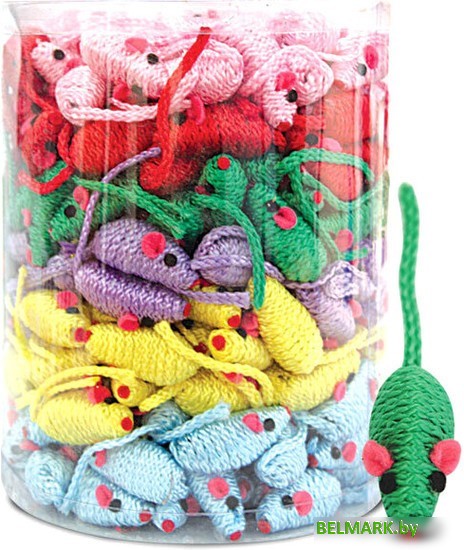 Игрушка для кошек Triol Мышь NT589 22181026 (240 шт) - фото