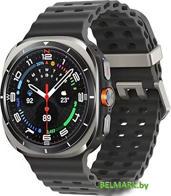 Умные часы Samsung Galaxy Watch Ultra 2025 47 мм LTE (серый титан) - фото