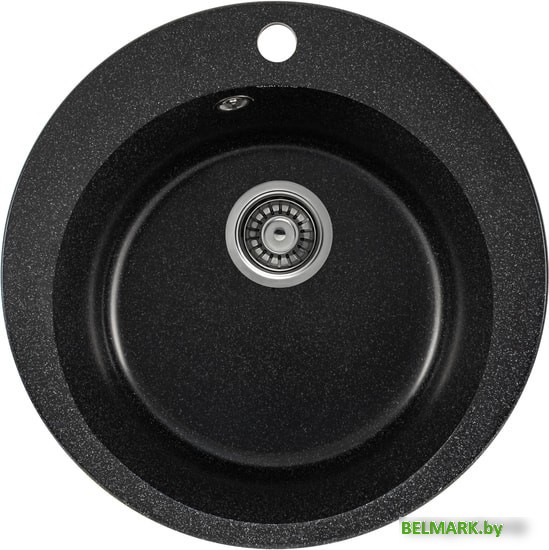 Кухонная мойка Gerhans A04 (черный) - фото