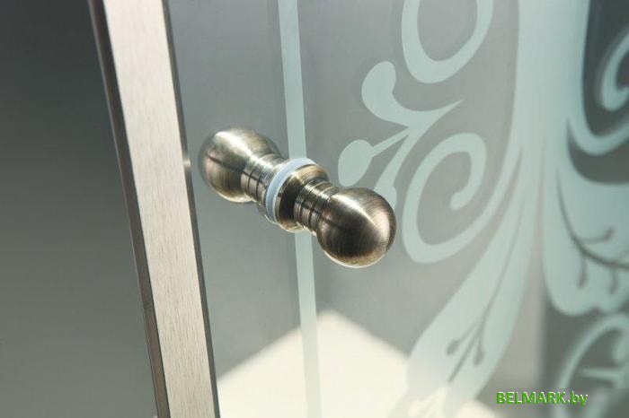 Душевой уголок Cezares GIUBILEO-R-2-90-SCORREVOLE-CP-G - фото2