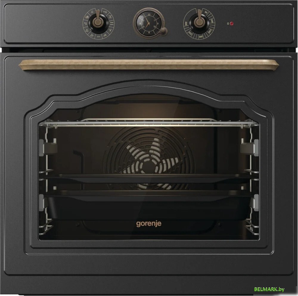 Электрический духовой шкаф Gorenje BO6735CLB - фото
