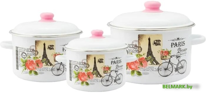 Набор кастрюль Appetite Париж 1КВ191МA - фото