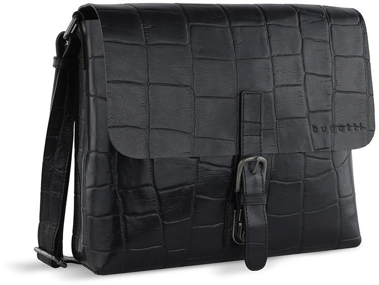 Мужская сумка Bugatti Nevio 49592201 (черный) - фото2