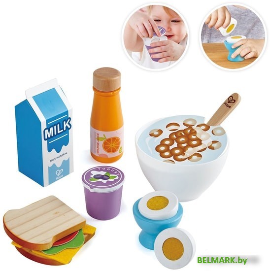 Набор игрушечных продуктов Hape Вкусный завтрак E3172-HP - фото2