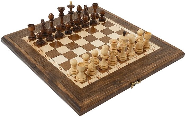 Шахматы/шашки/нарды Haleyan Резные 40 kh112 - фото