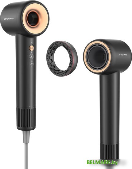 Фен Coshare SuperFlow1 High Speed Hair Dryer HD10E (gallon black) - фото